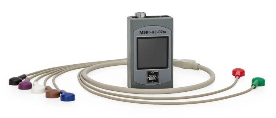 Set of computerised wearable monitors for one-, two-, three-day monitoring of ECG, BP, PM KMkn-"Soyuz-"DMS" according to TU 9