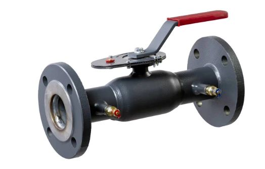 Stop and regulating valve (tap), Type RJIP BaBV, Modification 3 PN25 DN125