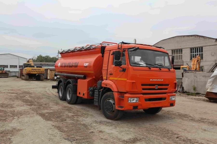 Aerodrome refuelling tanker type 9666K (Modifications 9666K5 on KAMAZ 65115-A5, 65115-50, 65115-5N chassis)