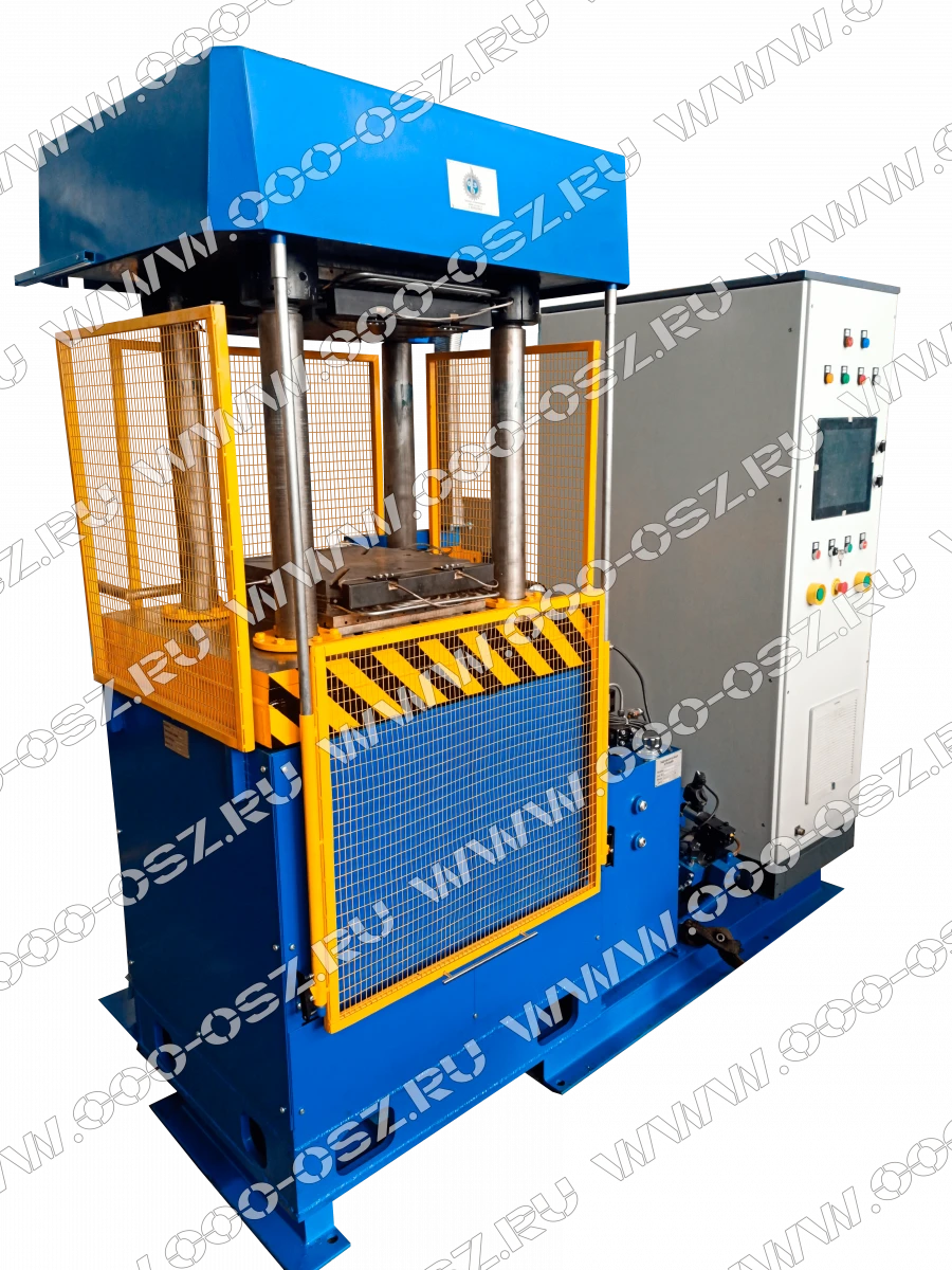 Hydraulic press model PK12160VFD with 160 tonnes capacity