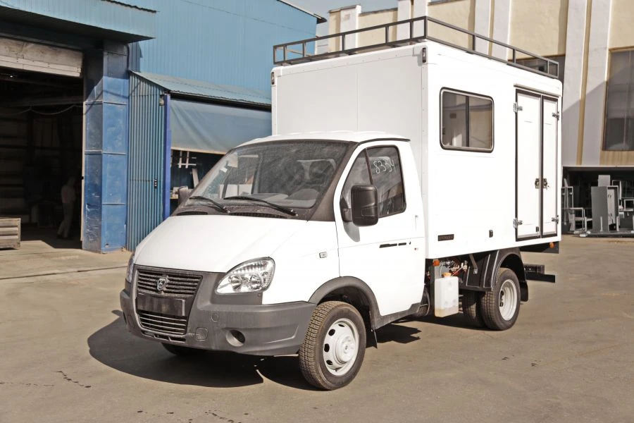 Trucks with diesel engine mod. 3008AF-1, 3008AF-2 without CMU on the basis of GAZ chassis mod. 33027, 330273/TC GAZ mod. 3302