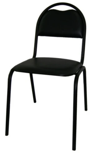 Chair on metal frame