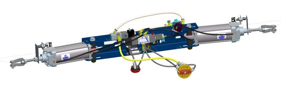 Vehicle door pneumatic actuator 40N3R63/116T1B077