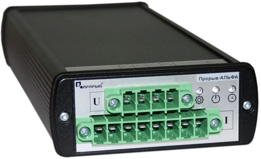 Device for measuring electric power quality indicators "Breakthrough", model "Breakth-Alpha"