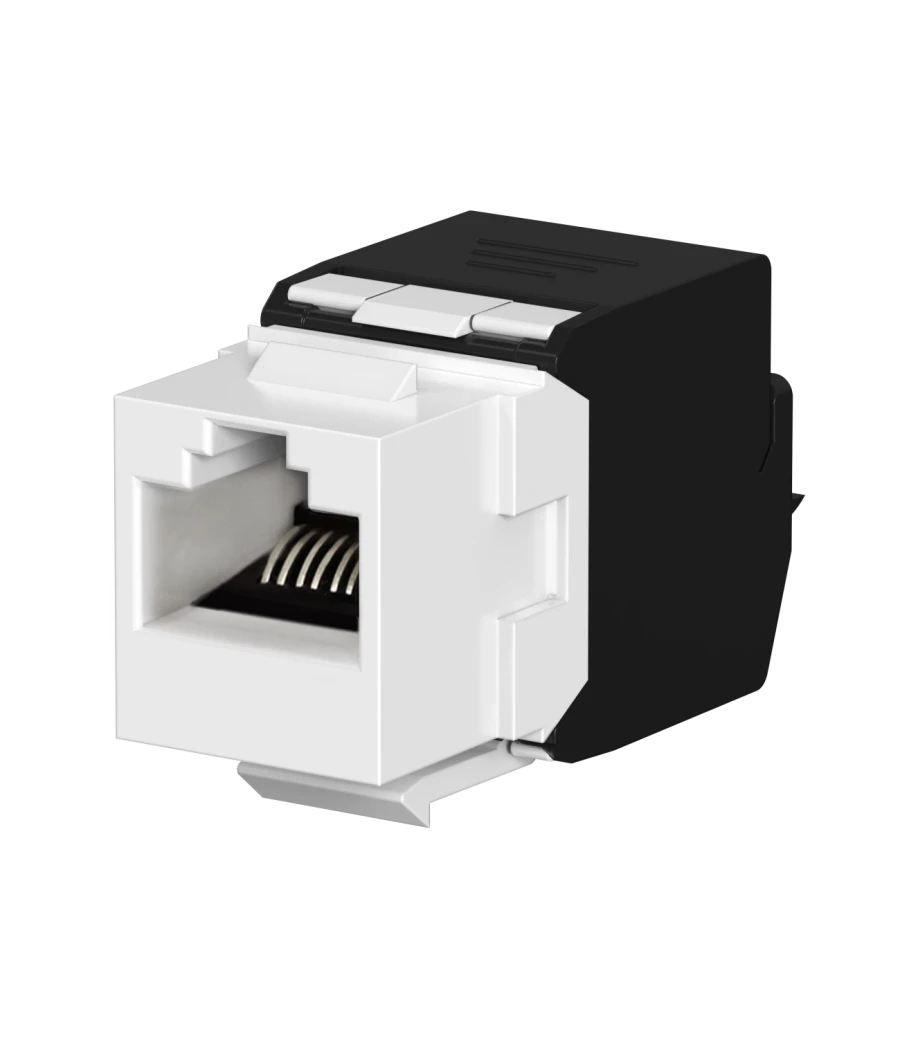 CADUCEUS ALING Experience Keystone RJ45 8P8C cat.6 UTP module, white, Art. no. 74316, Art. 74306