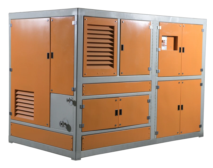 Gas turbine power plant Micro gas turbine MSTU-100 for autonomous, standby and emergency power supply volume