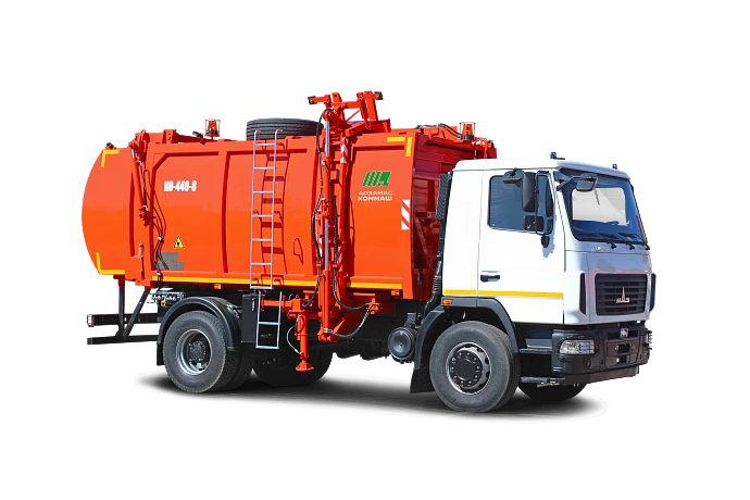 Garbage truck KO-440-8, type KO-440-8, base chassis: MAZ-5340C2, MAZ-534025