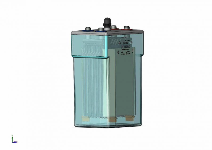 Lead stationary battery 7BP700 (7GroE700)