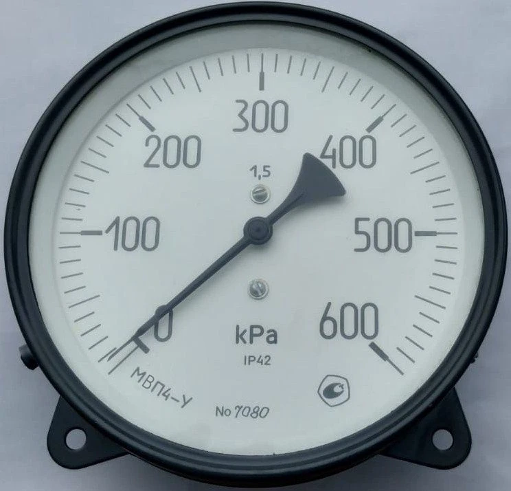 Manovacuum gauge indicating MVP4-U-3