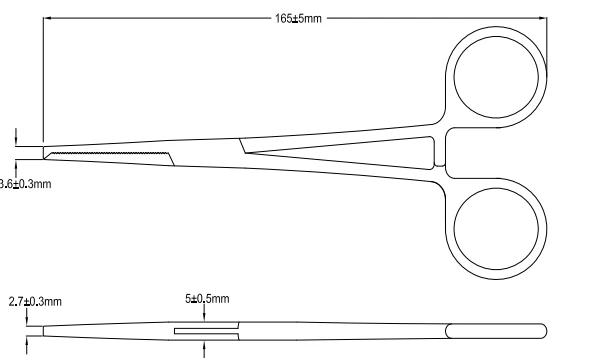 14.0224.16 Arterial clamp