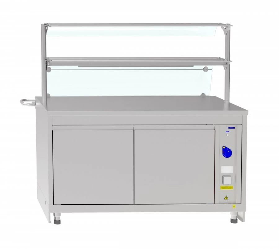 Refrigerated high-temperature display counter with neutral cabinet ???(?)-70?-07-??