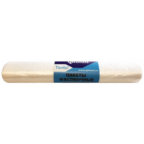 Polymer film bags type I for packing food and industrial products 235*350*4µm