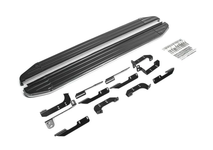 Sill plate "Premium" A180ALP + fixing kit, RIVAL, Kia Soul 2019, Kia Seltos 2019-.
