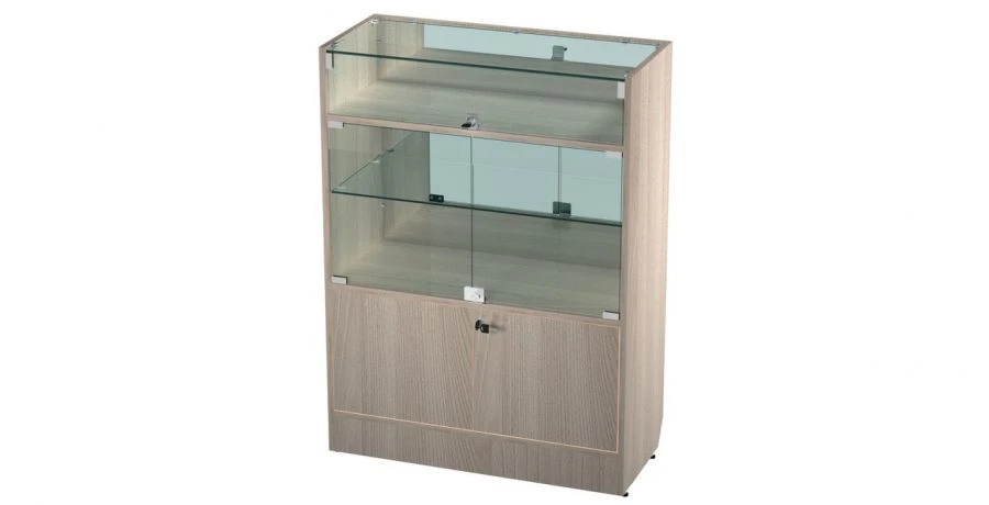 Display case low 800x350x1100mm (WxHxH)