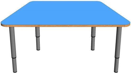 Children's table adjustable