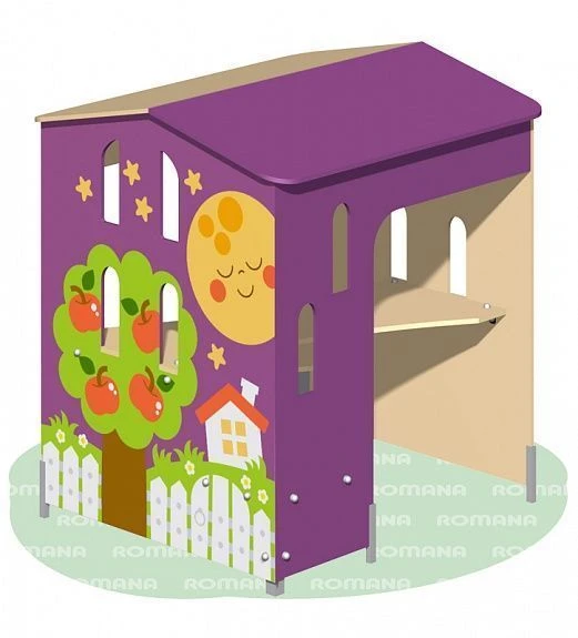 Play equipment - playhouse Romana 111.22.00-01