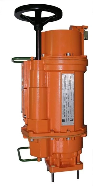 Electric actuator shut-off single-turn explosion-proof MBOV-(40-125) with built-in control unit
