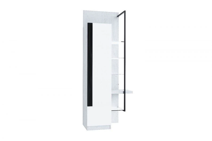 Cologne LD.674060.000 Right-hand wardrobe (Metropolitan/White )