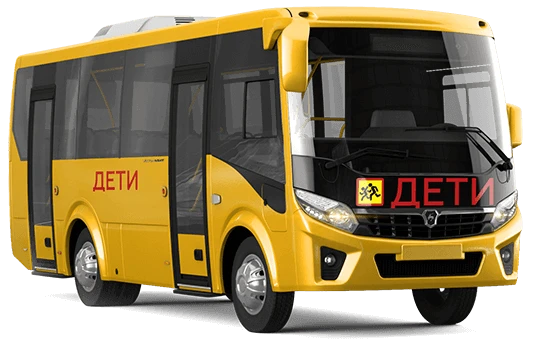 Bus PAZ 320475-04 (diesel engine YaMZ Euro-3, engine control unit MD22, disc brakes)