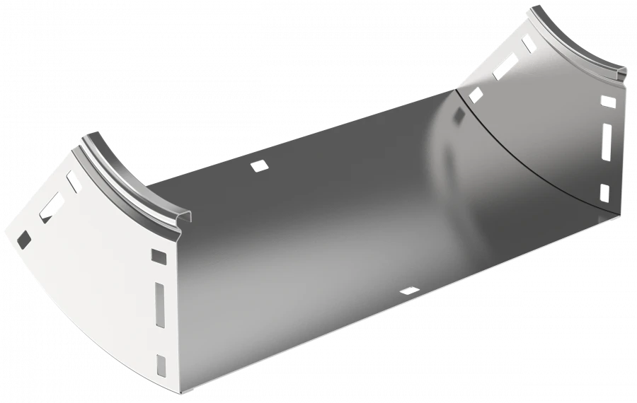CPV51-0-45-100-100-600 ESCA Swivel smooth. 45° type B10 100x600mm IEK