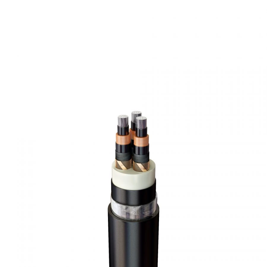 Power cable KA9RV.... 6-35kV aluminium with EPR insulation, armoured in BG ng(A)-HF jacket