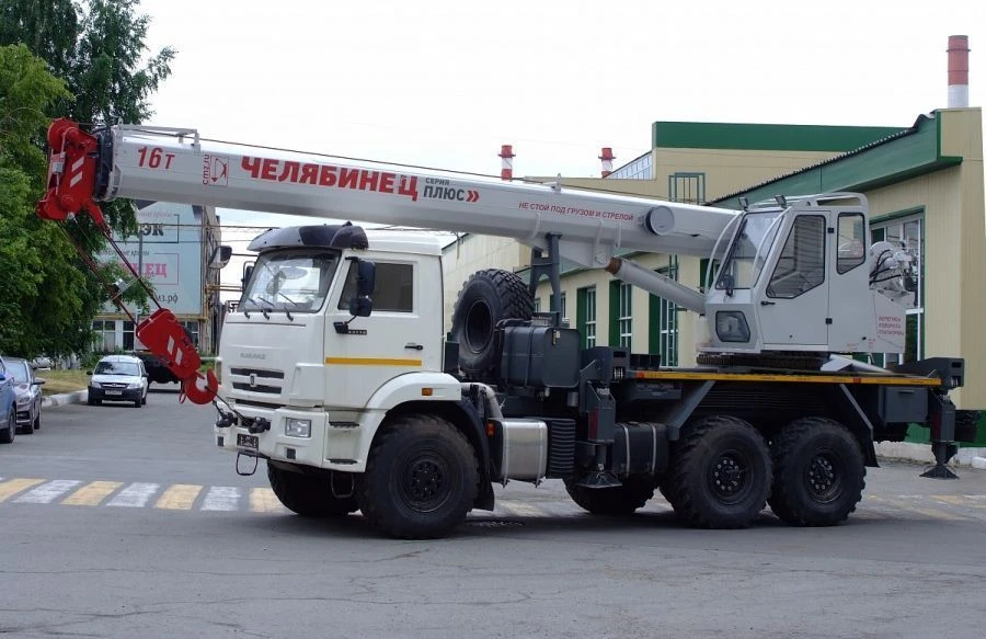Truck crane ??-45734 of 6929Z3-3,6929Z3-0 modification (with the use of the cabin ??-55732?1.92.00.000 or ??-65717?5.92.00.000).