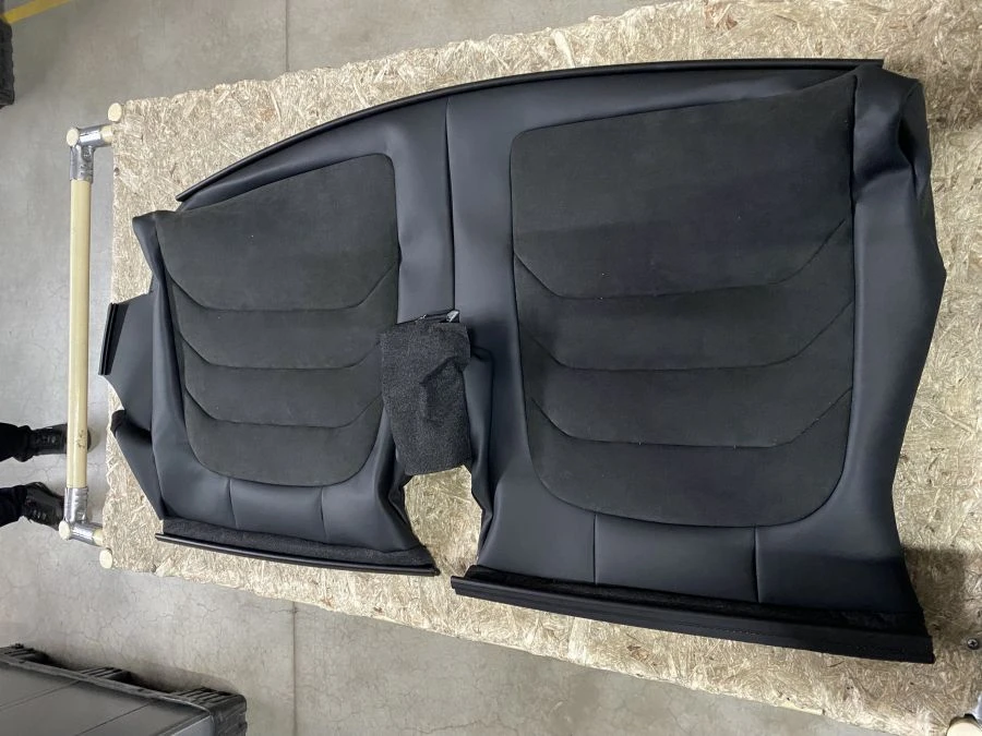 Skoda Kodiaq third row seat cushion upholstery 562888405* where * is a symbol representing the part design feature and colour.