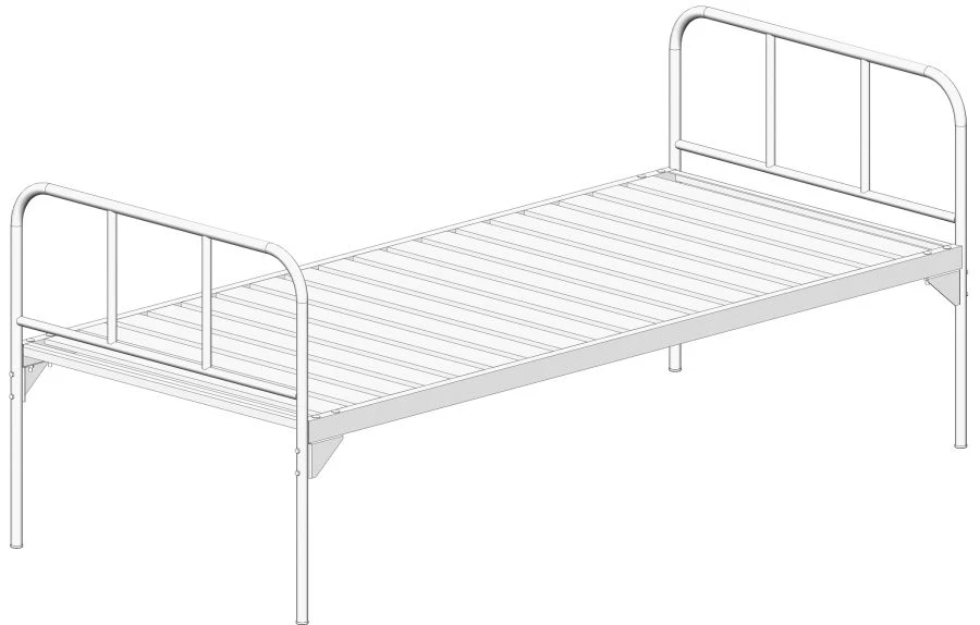 KF0-01-"MSC" (MSC-106P) General hospital bed (with headrest)