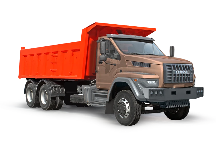Dump truck Ural 73945-5121-01 (Possible equipment: gearbox FG 9JS150TA, 12JSD160TA; clutch: ZF, Hammer)