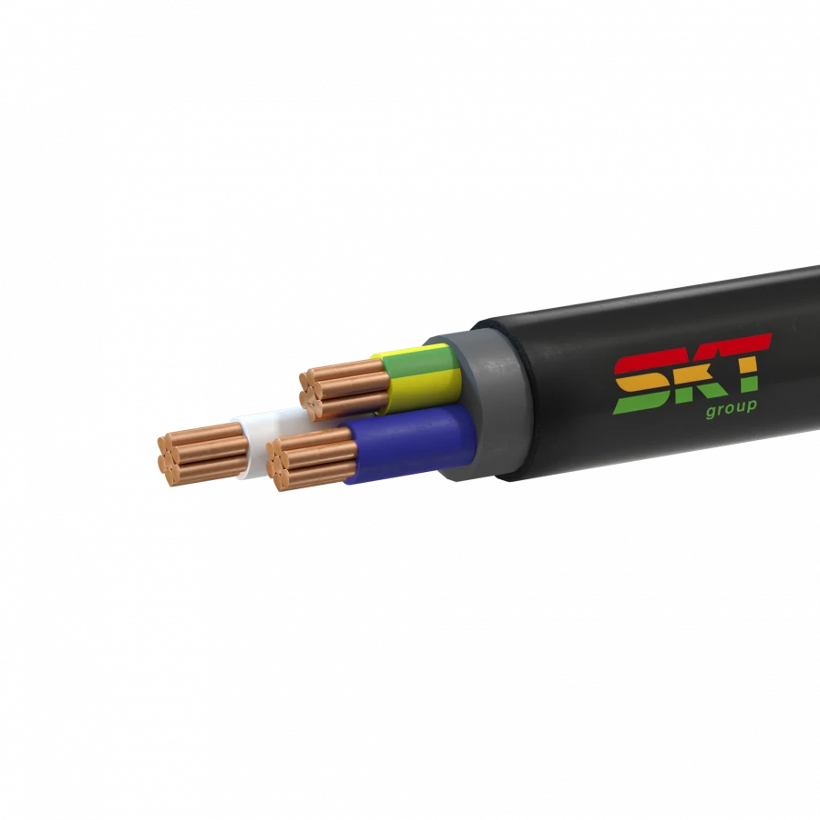 Power power cable, not spreading combustion, mark PPGng(A)-HF, for rated alternating voltage 0,66 and 1 kV