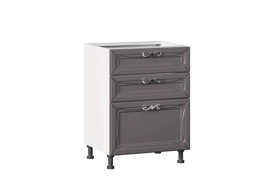 Bianca LD.271140.000 Front set for kitchen cabinet 600 with 3 drawers (Sandown )