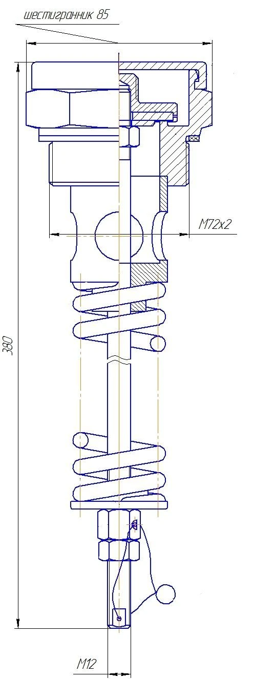 GT7-172338 Safety relief valve Pp10DN38