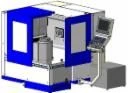 4-axis machining centre MC-200 with horizontal spindle for machining 200*200*200 mm workpieces
