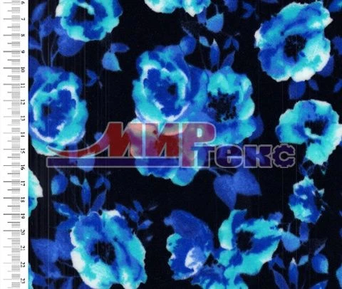 Mixed melange knitted fabric (XL-60%, PE-40%), plush single-sided cut fleece on the basis of kulirnoy glady.