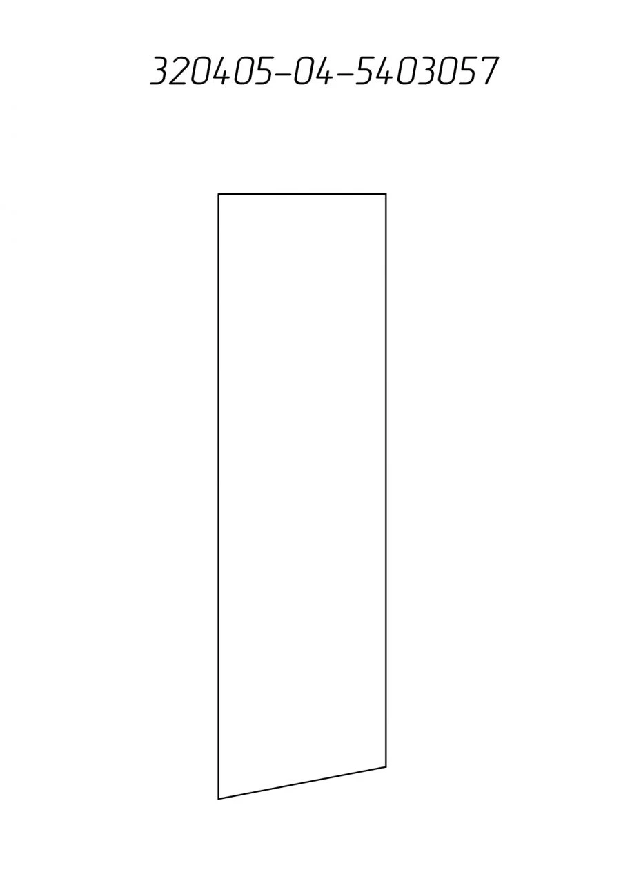 Sidewall glass No.1 rear PAZ 320405-04-5403057