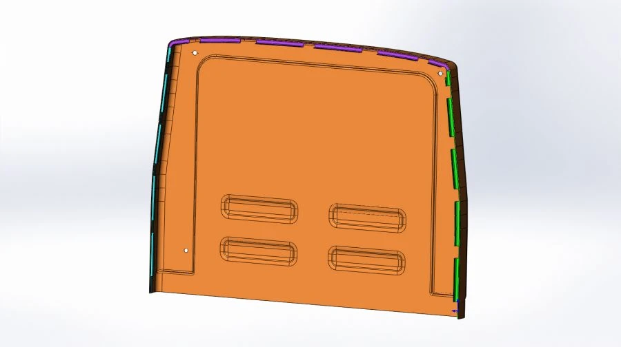 Front panel AP 4208-5303108-02