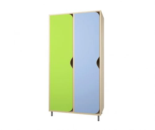 Double-door cupboard for children's clothes