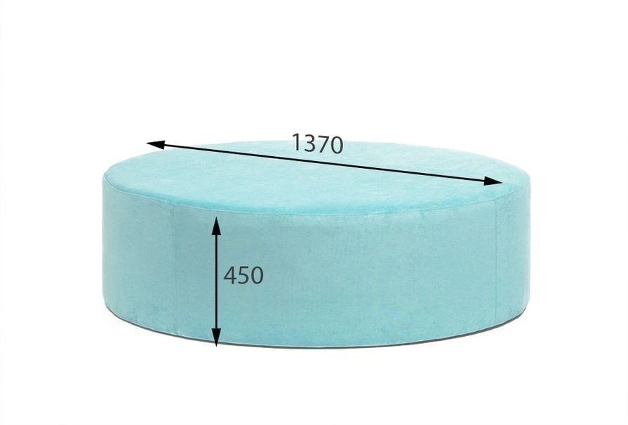 Upholstered poufs "TABLET"