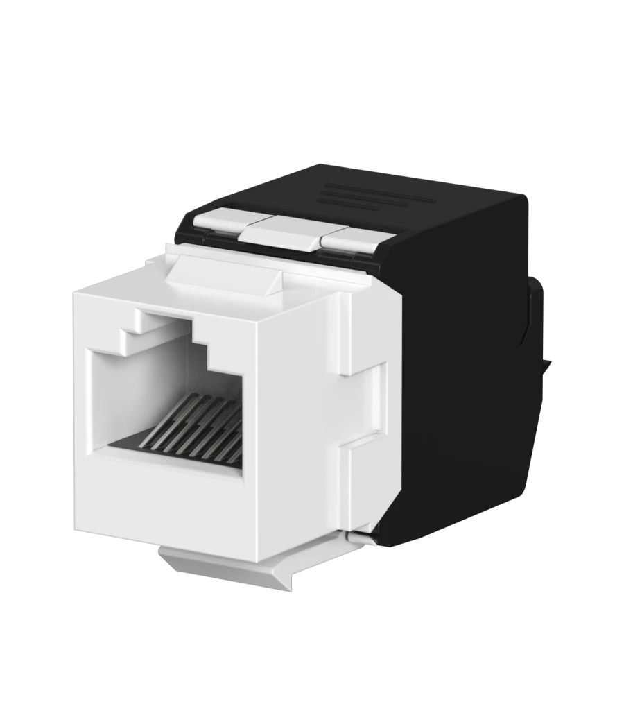 CADUCEUS ALING Experience Keystone RJ45 8P8C cat.5e UTP module, white, Art. no. 74315, Art. 74305