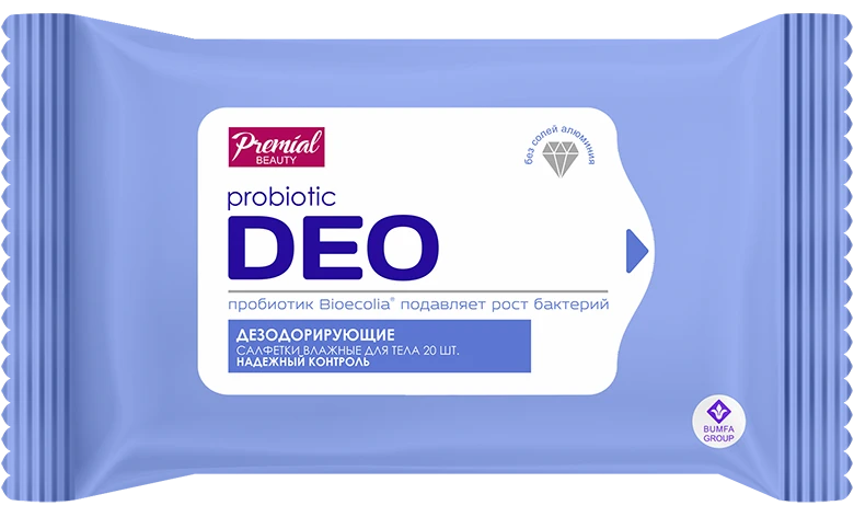 مناديل مبللة معطرة لتنظيف منعش - عبوة مكونة من 24 PREMIAL