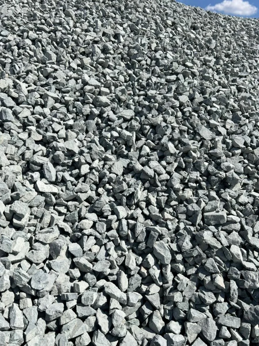 Crushed stone ballast category II (crushed stone fraction from 25 to 60 mm)