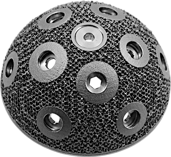 NS C cup, cemented. Diameter Ø48mm to Ø76mm in 2mm increments: 095. 006. 048, 095. 006. 050, 095. 006. 052, 095. 006. 054,