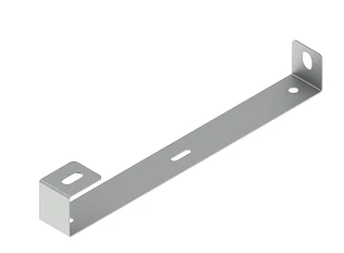 Holder of fire protection partition SMO 41x61-000 HFP, with overall dimensions from 41x49x150 mm to 41x49x950 mm, metal thicknes