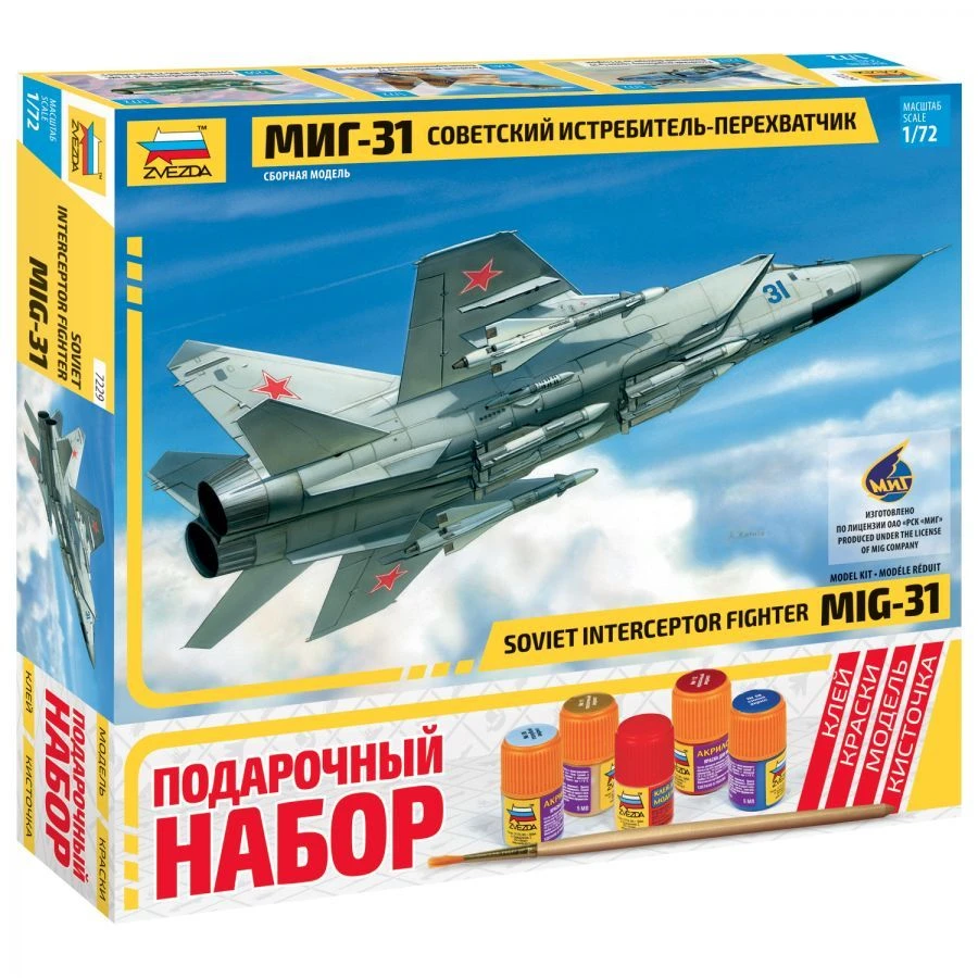 Gift set "MiG-31 aircraft".