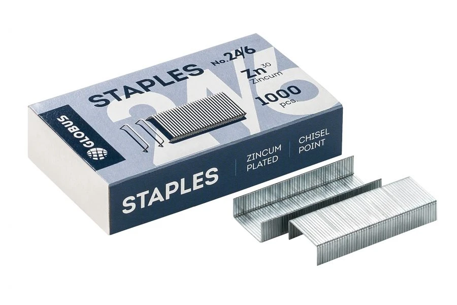Staples for stapler #24/6 1000 pcs.