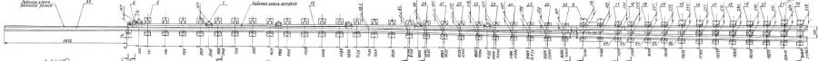 Frame rail with shank of P65 type 1/18 (project 2870.02.000-02/-03)