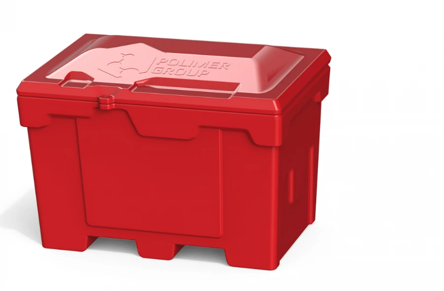 Plastic box 500 l. for sand, reagents and other things