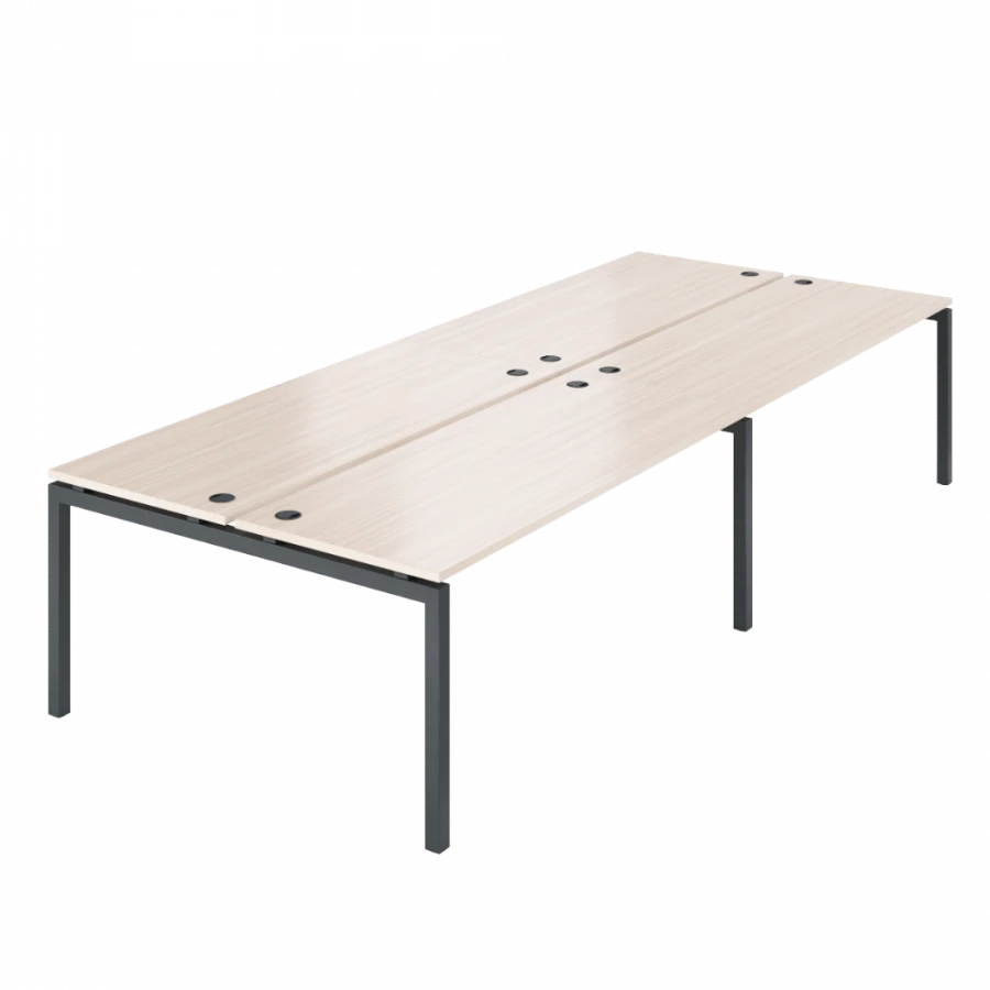 Bench double for 4 workplaces AMB-005-4