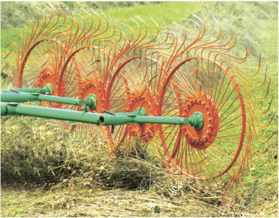 Rake - windrower wheel-tine rake "Goritsvet" GKP-3N