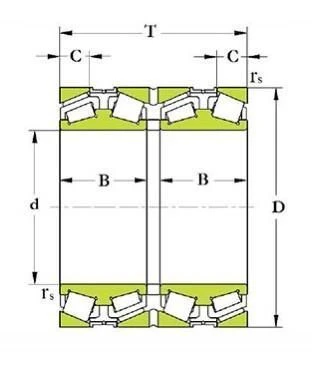 Four Row Tapered Roller Bearing 77877HLM